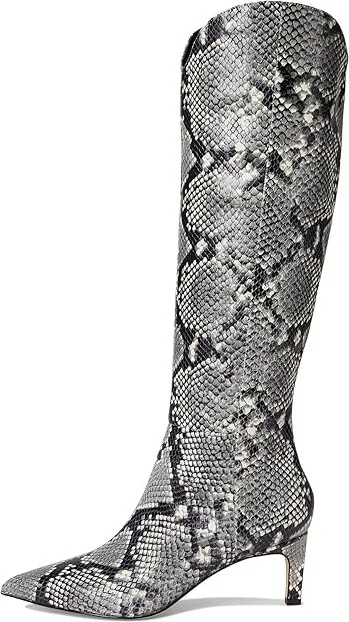 Marc Fisher LTD Quinnie Women's Boots Light Natural Snake : 8 M, Leather - Image 6