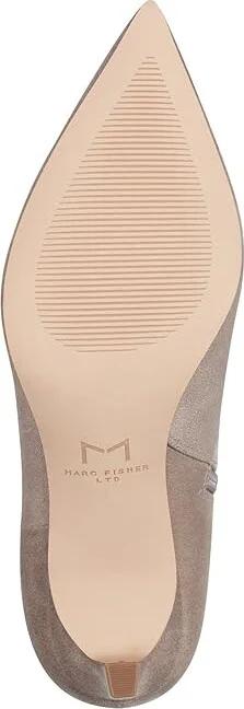 Marc Fisher LTD Qulie Women's Boots Taupe : 6 M, Suede - Image 3