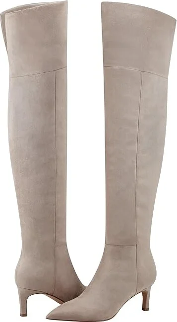 Marc Fisher LTD Qulie Women's Boots Taupe : 6 M, Suede