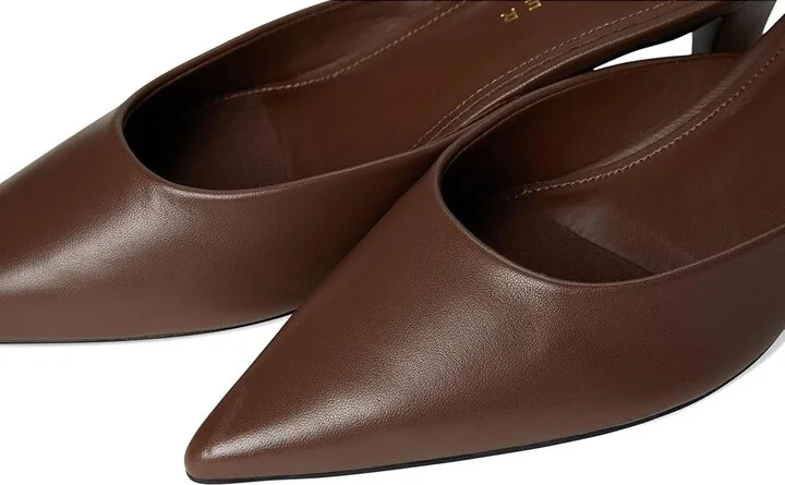 Marc Fisher LTD Rosa High Women's Heels Dark Brown Leather : 6.5 M - Image 7