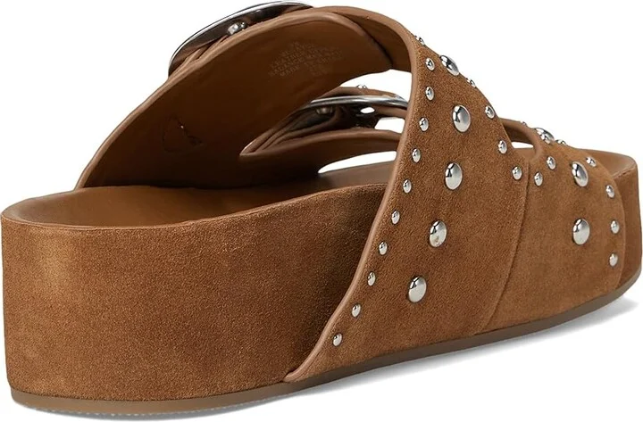Marc Fisher LTD Sayge Women's Dress Sandals Medium Natural Suede : 10 M - Image 4