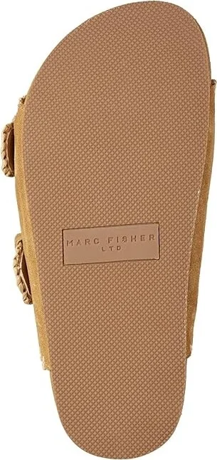 Marc Fisher LTD Solea Women's Sandals Medium Natural Leather : 11 M, Leather/Synthetic - Image 3