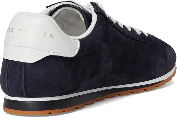 Marc Fisher LTD Teddy Women's Shoes Navy Suede : 9.5 M, Rubber/Suede - Image 4