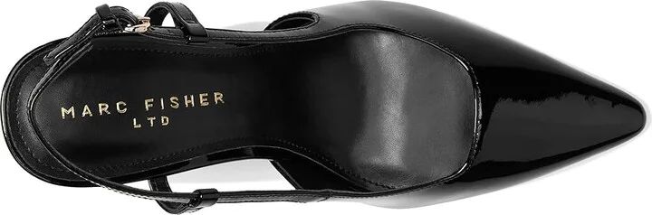 Marc Fisher LTD Torry High Women's Heels Black Patent Leather : 9 M - Image 2