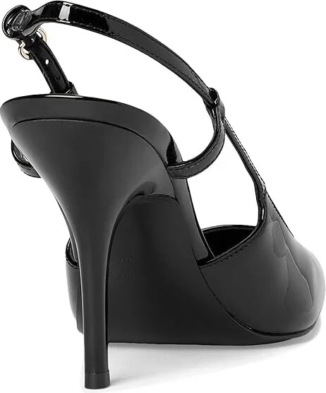 Marc Fisher LTD Torry High Women's Heels Black Patent Leather : 9 M - Image 4