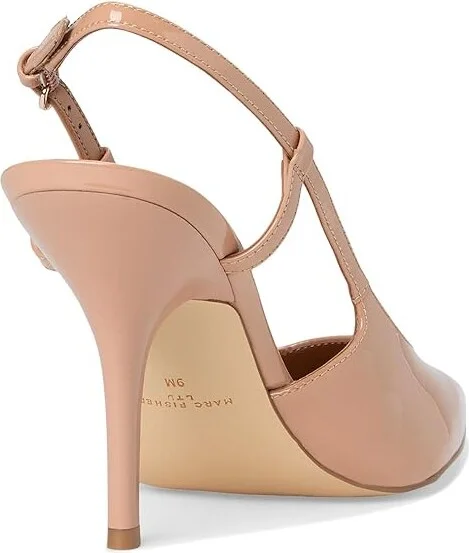 Marc Fisher LTD Torry High Women's Heels Light Natural Patent Leather : 6.5 M - Image 4