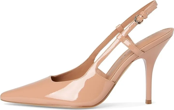 Marc Fisher LTD Torry High Women's Heels Light Natural Patent Leather : 6.5 M - Image 6