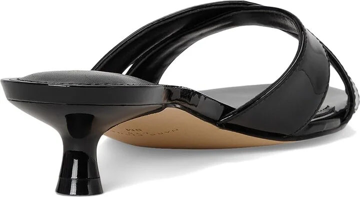 Marc Fisher LTD Tracey Women's Dress Sandals Black Patent Leather : 8.5 M, Synthetic - Image 4