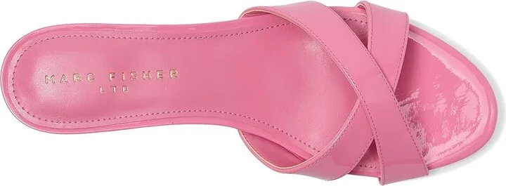 Marc Fisher LTD Tracey Women's Dress Sandals Light Pink Patent Leather : 8.5 M, Synthetic - Image 2