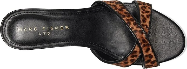 Marc Fisher LTD Traceyly Women's Dress Sandals Leopard/Black : 7 M, Leather - Image 2