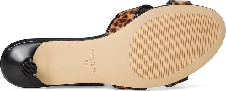 Marc Fisher LTD Traceyly Women's Dress Sandals Leopard/Black : 7 M, Leather - Image 3