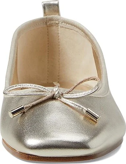Marc Fisher LTD Ubet Women's Flat Shoes Gold Leather : 11 M - Image 2