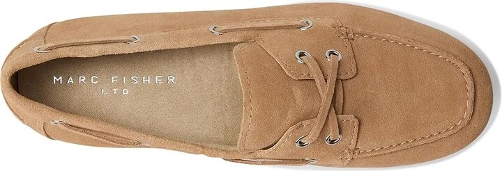 Marc Fisher LTD Uleena Women's Shoes Medium Natural Suede : 7.5 M, Lace/Suede - Image 2