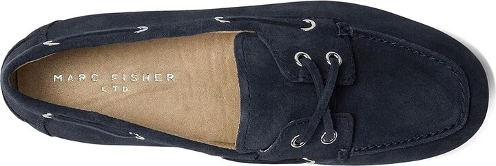 Marc Fisher LTD Uleena Women's Shoes Navy Suede : 6.5 M, Lace/Suede - Image 2