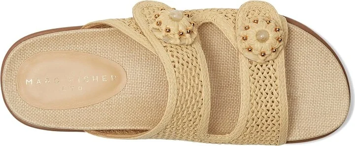 Marc Fisher LTD Valena Women's Wedge Shoes Light Natural : 6 M, Rubber/Synthetic - Image 2