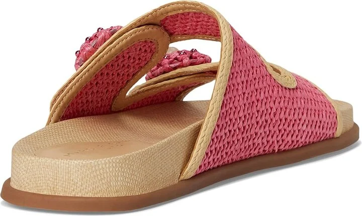 Marc Fisher LTD Valena Women's Wedge Shoes Pink/Natural : 6 M, Rubber/Synthetic - Image 4