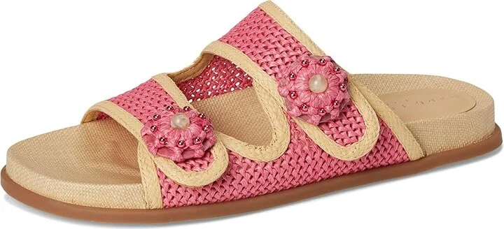 Marc Fisher LTD Valena Women's Wedge Shoes Pink/Natural : 6 M, Rubber/Synthetic - Image 5