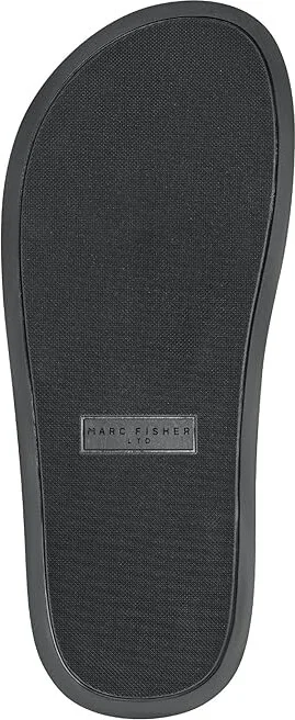 Marc Fisher LTD Verity Women's Sandals Black Leather : 7.5 M - Image 3