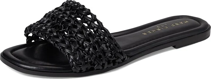 Marc Fisher LTD Vickee Women's Flat Shoes Black : 8 M, Faux Leather - Image 5