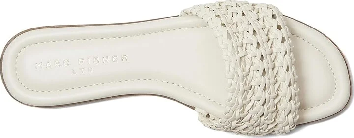 Marc Fisher LTD Vickee Women's Flat Shoes Cream : 6.5 M, Faux Leather - Image 2
