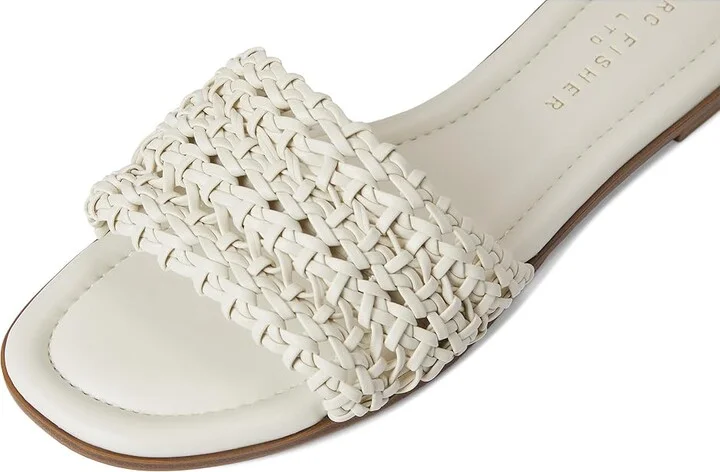 Marc Fisher LTD Vickee Women's Flat Shoes Cream : 6.5 M, Faux Leather - Image 7