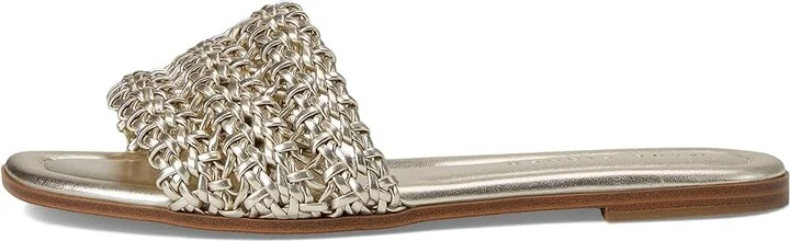 Marc Fisher LTD Vickee Women's Flat Shoes Gold : 6 M, Faux Leather - Image 6