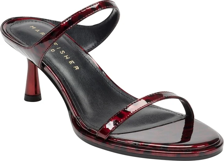 Deep Red,black Patent Leather