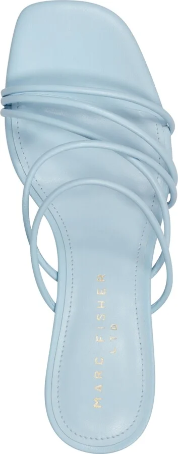 Marc Fisher Ltd Women's Banna Strappy Kitten Heel Sandals - Image 4