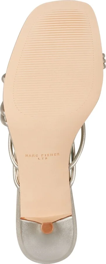 Marc Fisher Ltd Women's Banna Strappy Kitten Heel Sandals - Image 9
