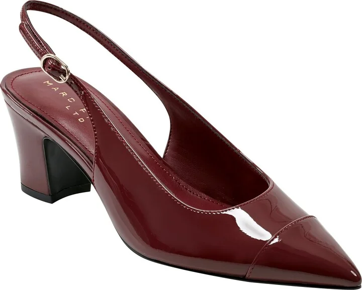 Dark Red Patent Leather 600