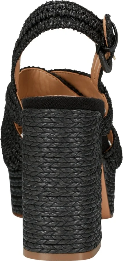 Marc Fisher Ltd Women's Caddy Square Toe Dress Sandals - Dark Tan/Natural - Image 8