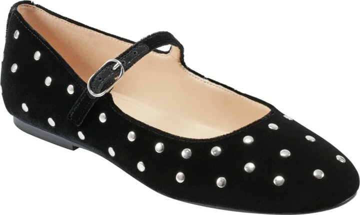 Marc Fisher Ltd Women's Elizza Dress Embellished Ballet Flats