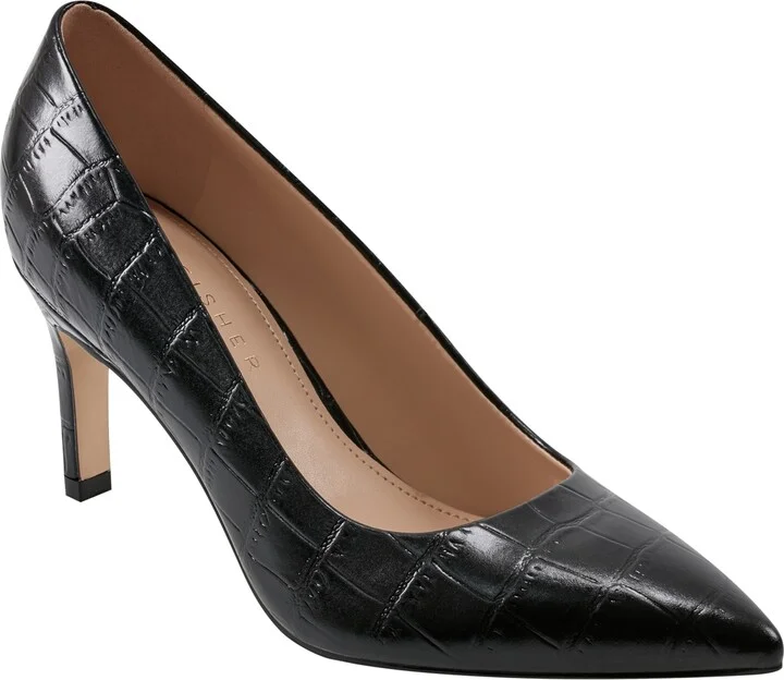 Marc Fisher Ltd Women's Genni Pointy Toe Slip-On Dress Pumps