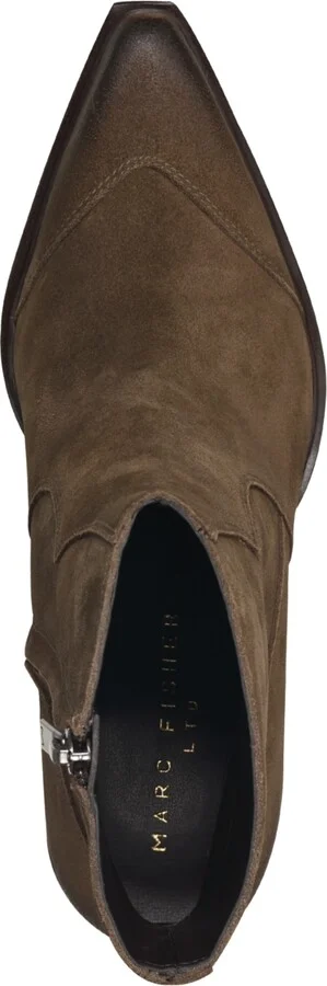 Marc Fisher Ltd Women's Giulie Western Block Heel Booties - Image 4