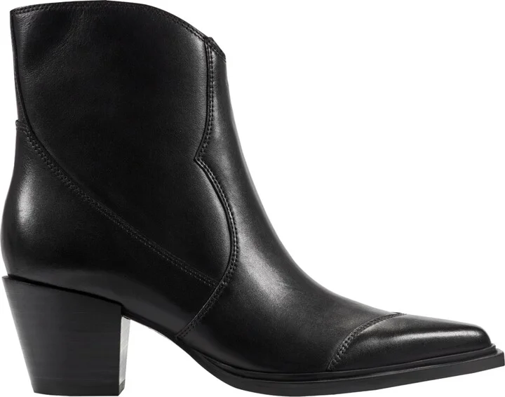 Marc Fisher Ltd Women's Giulie Western Block Heel Booties - Image 6