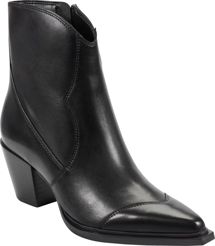 Marc Fisher Ltd Women's Giulie Western Block Heel Booties - Image 10