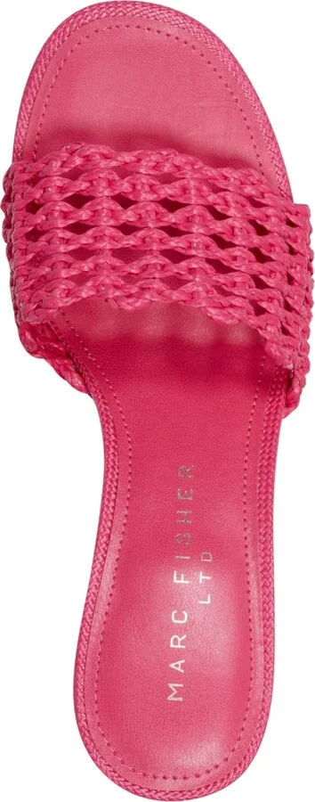 Marc Fisher Ltd Women's Jazmine Woven Slip-On Sandals - Image 8