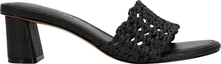 Marc Fisher Ltd Women's Jazmine Woven Slip-On Sandals - Image 10