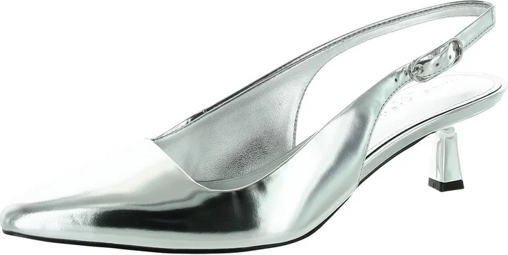 Silver Mirror Metallic Leather 040