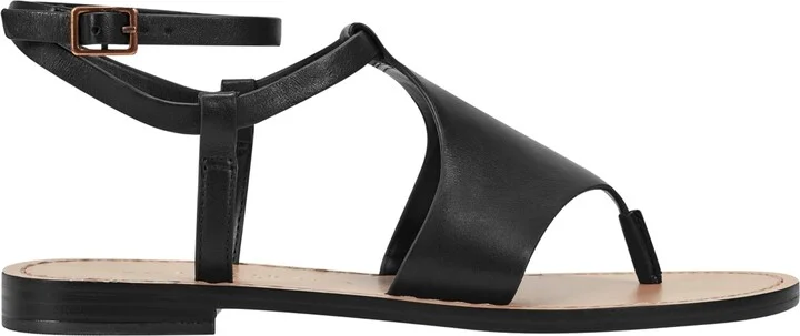 Marc Fisher Ltd Women's Lille Ankle Strap Flat Thong Sandals - Image 2
