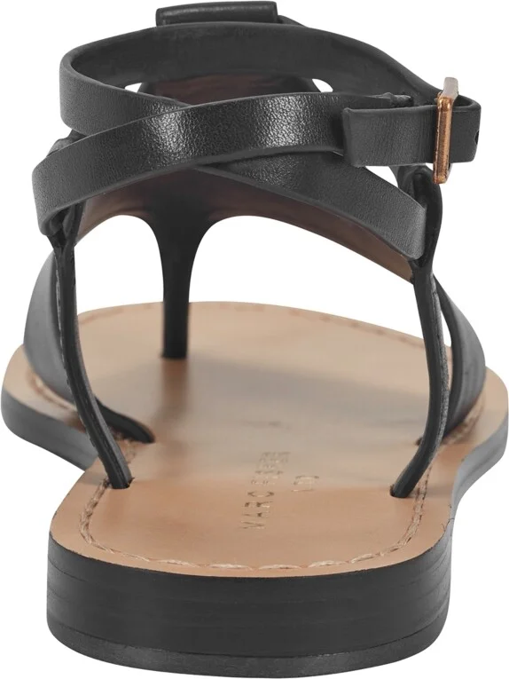 Marc Fisher Ltd Women's Lille Ankle Strap Flat Thong Sandals - Image 3