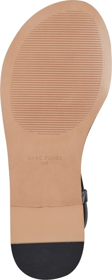 Marc Fisher Ltd Women's Lille Ankle Strap Flat Thong Sandals - Image 5