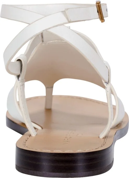 Marc Fisher Ltd Women's Lille Ankle Strap Flat Thong Sandals - Image 7