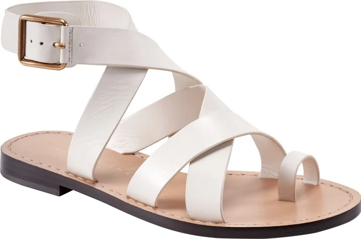 Marc Fisher Ltd Women's Lollie Strappy Flat Sandals - Image 10