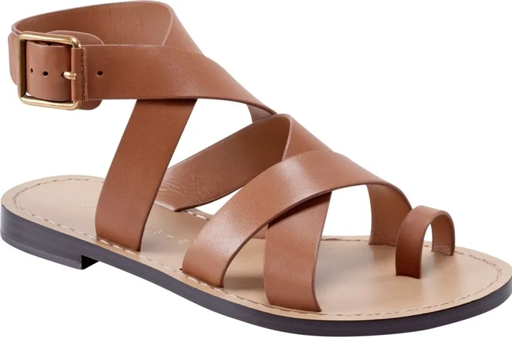 Marc Fisher Ltd Women's Lollie Strappy Flat Sandals