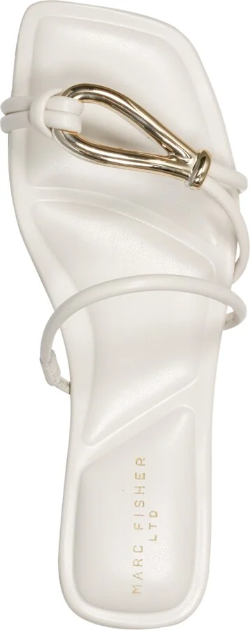 Marc Fisher Ltd Women's Mazza Square Toe Flat Sandals - Image 4