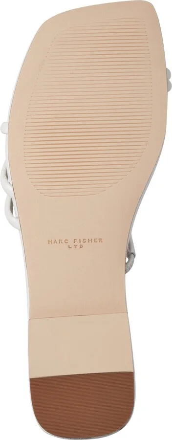 Marc Fisher Ltd Women's Mazza Square Toe Flat Sandals - Image 5