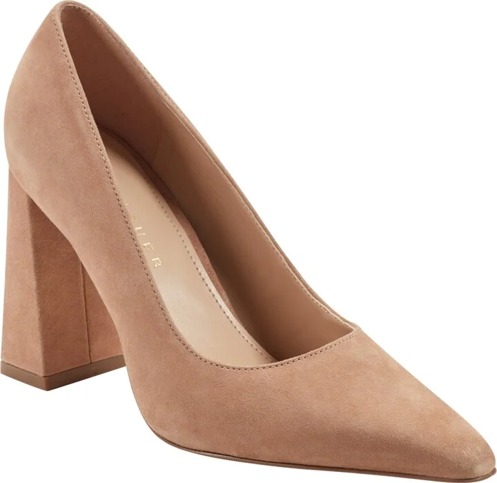 Medium Natural Suede