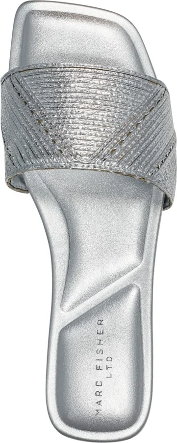 Marc Fisher Ltd Women's Murphy Square Toe Flat Sandals - Image 4