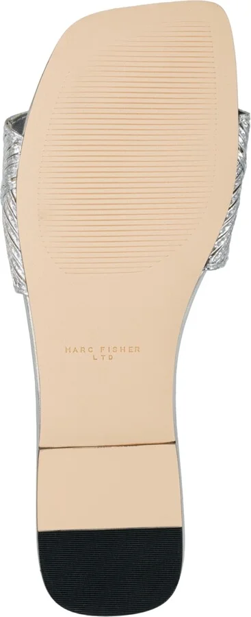 Marc Fisher Ltd Women's Murphy Square Toe Flat Sandals - Image 5